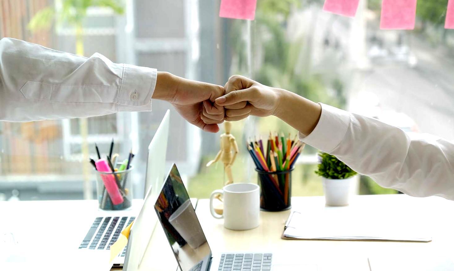 Finance control workspace with organized documents and planning tools